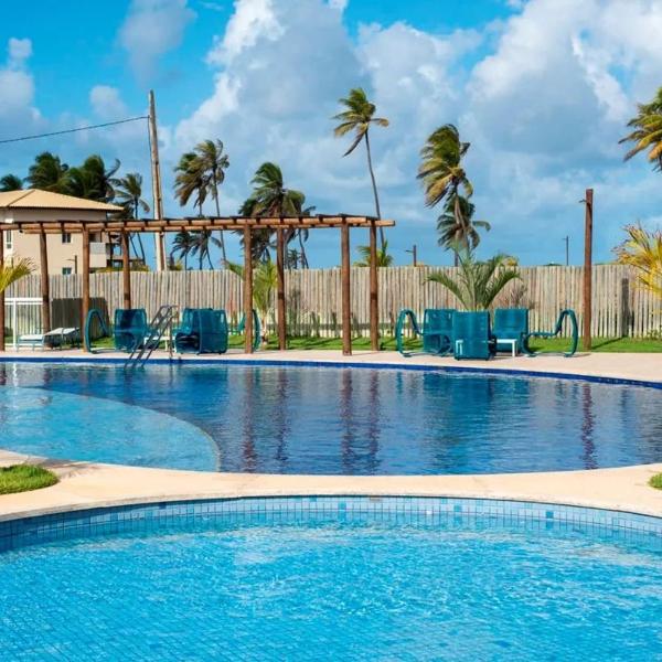 Apartamento 3/4 decorado em condomínio frente mar - Foto 4