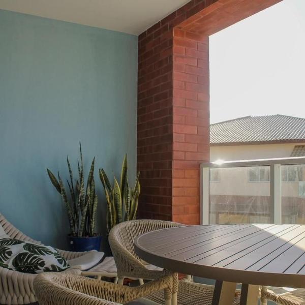 Apartamento 3/4 decorado em condomínio frente mar - Foto 5