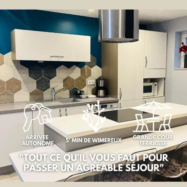 Les Tournaisiens, Cottage à 2 pas de Wimereux, hotel in Wimille