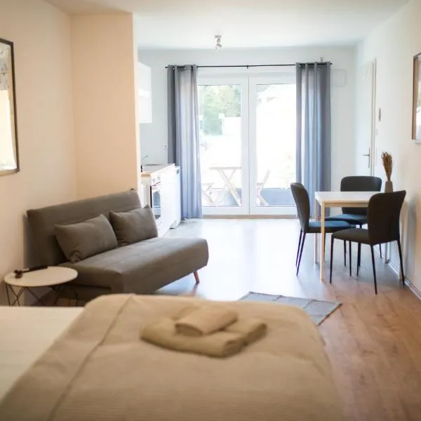 HUGOS Studio Apartment, hotel v destinaci Bensheim