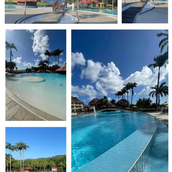 Couleur caraïbes-Ti créole appartement pierre et vacances accès plage et piscine, hotel di Sainte-Luce