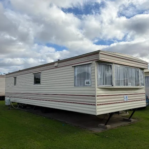 46 Newport caravan park, hotel v destinaci Hemsby
