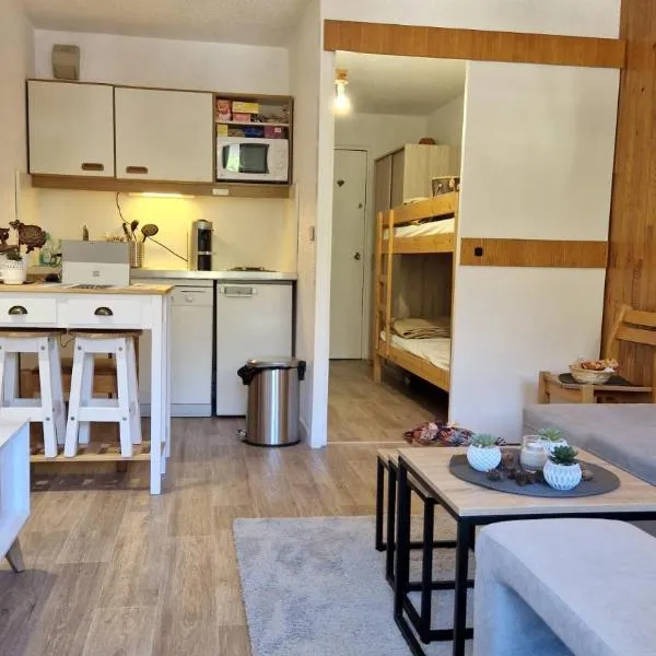 Studio central proche des pistes, hotel in Isola