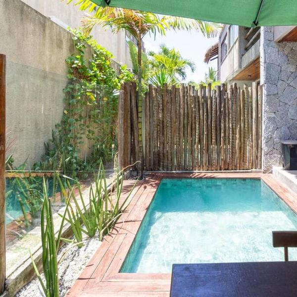 Casa com Piscina 20 metros do mar - Milagres - Foto 4