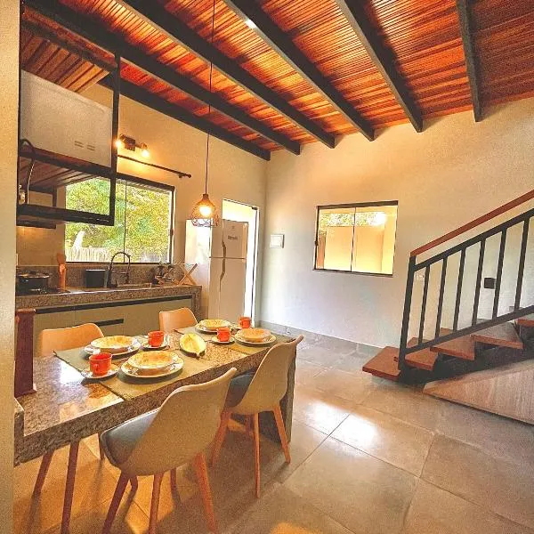 Claruá Chalés - LOFT BARU- Lofts românticos em Cavalcante- 5m do centro, hotel v destinaci Cavalcante