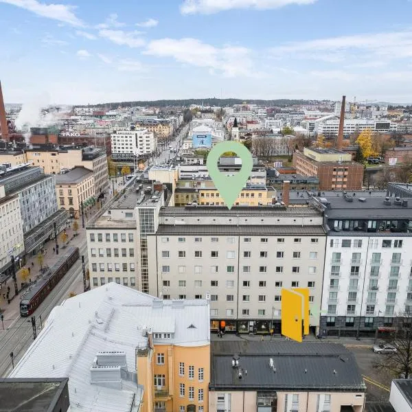 Come in! "Voima" Two rooms apartment in historical building 200m from railwaystation, khách sạn ở Tampere