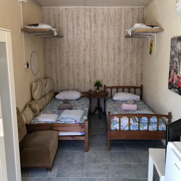 Converted Shed Studio & Garden Hanging Bed, hotel in Porto Rafti