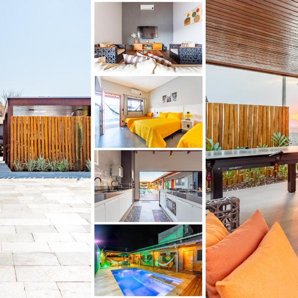 Casa 4 Suítes com Piscina e Hidro, 16 Pessoas