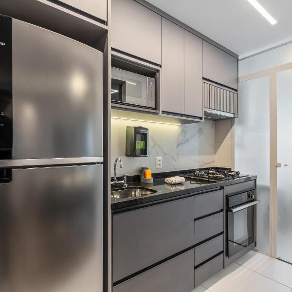 Fantástico Apto Luxo 50m2 com Vaga de Garagem no Brooklin - Foto 5