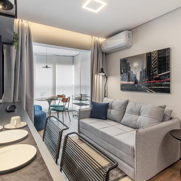 Fantástico Apto Luxo 50m2 com Vaga de Garagem no Brooklin - Foto 2