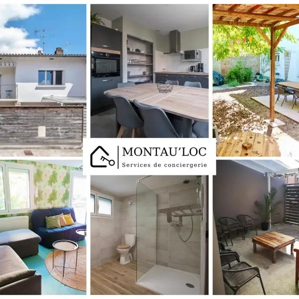 La cahute, Gîte avec jardin pour 15 personnes, ξενοδοχείο σε Μοντωμπάν