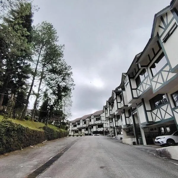 The Family Hideaway 2 Bedroom Apartment at Equatorial Hill Resort, hotel din Brinchang
