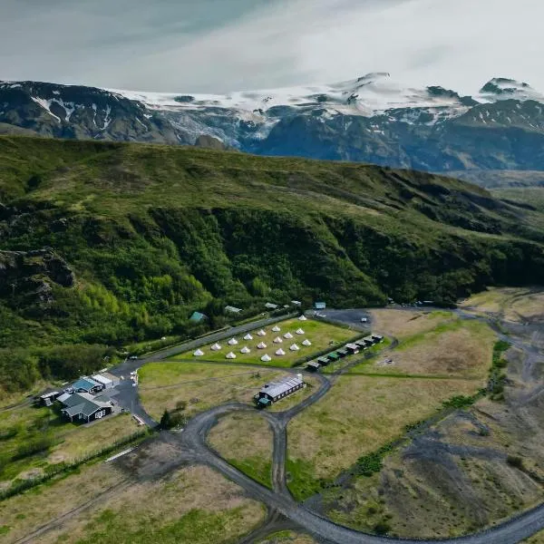 Volcano Huts Þórsmörk, hotel v destinaci Thorsmork