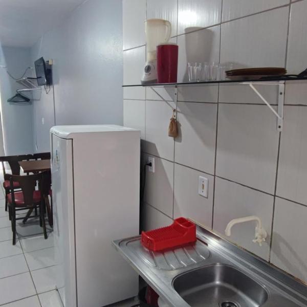 Meia Praia - Cozinha Garagem Ar Wi-Fi e Enxoval - Residencial Recanto dos Pássaros - Foto 4