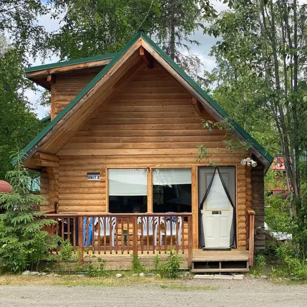 Talkeetna Log Cabin with Hot Tub Unit 2, hotel v destinaci Talkeetna