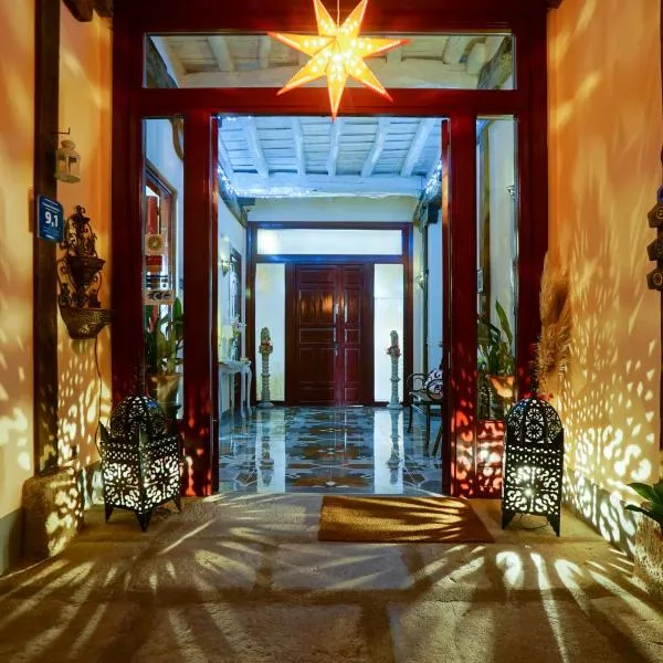 Casa Jardín de la Plata, hotel in Baños de Montemayor
