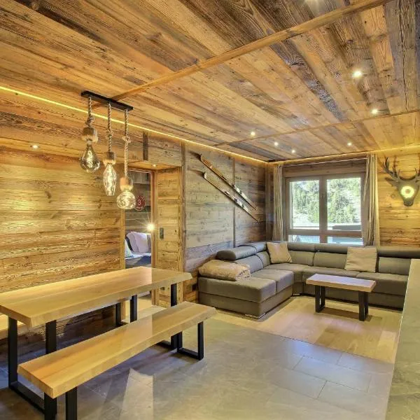 ARC 1950, Appartement style Chalet Haut de Gamme 2 chambres, 6 personnes, hotel in Arc 1950
