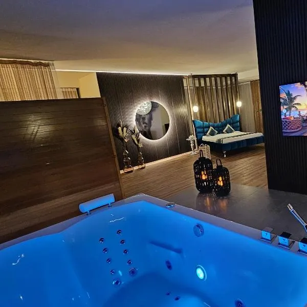 Privat-Spa mit Whirlpool und Sauna in Sursee, Hotel in Sursee