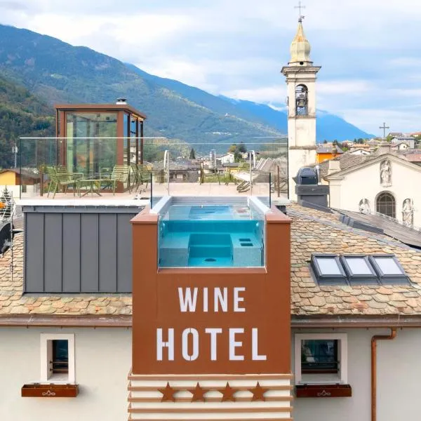 Wine Hotel Ristorante San Carlo - Boutique Hotel & SPA, hotel in Chiuro