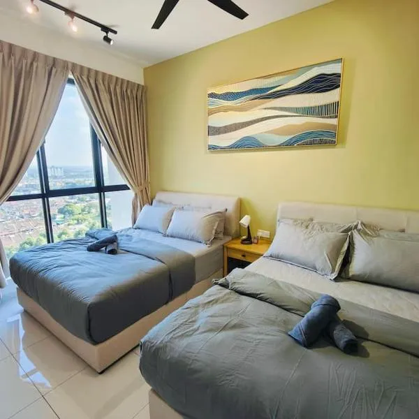 Sky Trees 15-06 4pax, Bukit Indah, Aeon, Legoland, Netflix, hotel v destinaci Johor Bahru