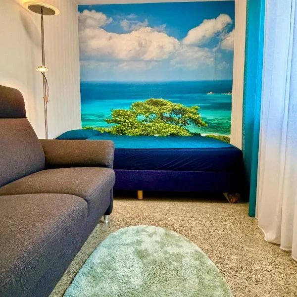 Wolkenzimmer mit 140 cm Bett im Erdgeschoss、ゼーリゲンシュタットのホテル