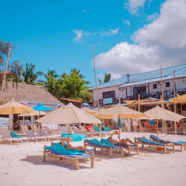 Baraka Beach Bungalows, hotel v destinaci Nungwi