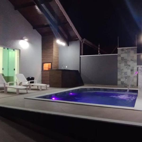 casa a 600 metros da praia