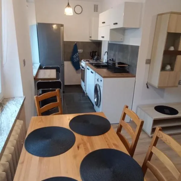 Apartament JUKI 2, obok Katowice Wynajem na doby, krótkoterminowy, 2 pokoje, możliwość dodatkowych dwóch osób na rogówce w salonie za dodatkową opłatą, 37m2,- po kapitalnym remoncie, Wifi, hotel in Chorzów