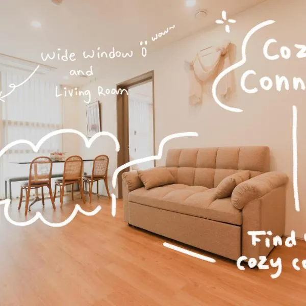 Hongik Univ Station Wave Family Suite #1, Hotel in Seoul