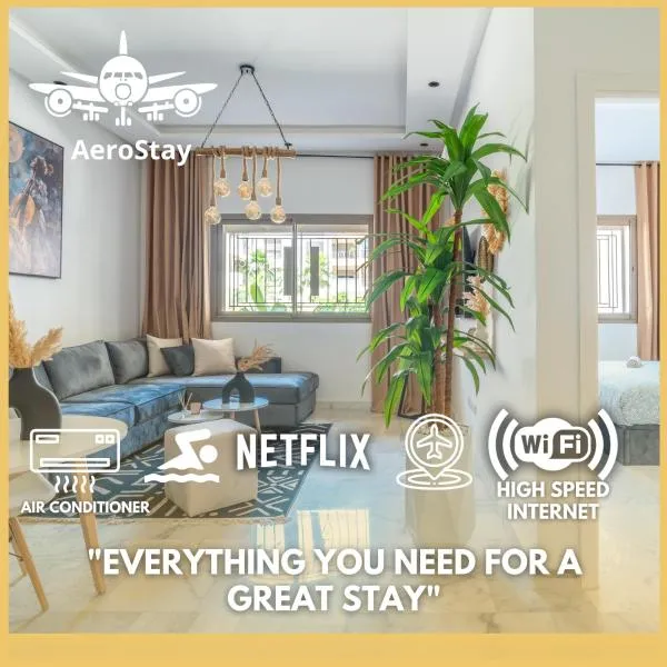 AeroStay, hotel in Nouaceur