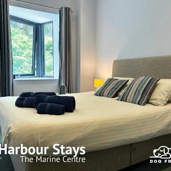 Harbour Stays - The Marine Centre, Saundersfoot Harbour, SA69 9HE、サンダースフットのホテル
