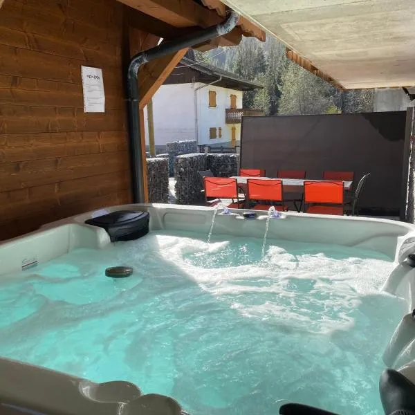 Appart 8 pers ac Jacuzzi portes du soleil La Chapelle-Chatel, hotel in La Chapelle-dʼAbondance