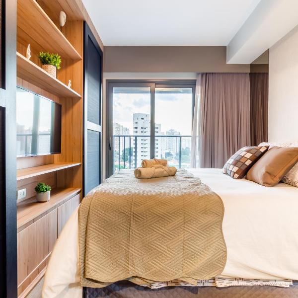 Studios no melhor ponto de Moema Garagem lazer e Metrô perto WIFI grátis - Foto 4