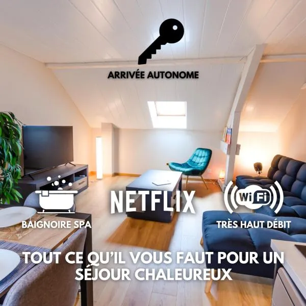 Appartement balnéo-détente, hotel em Sainte-Hélène-du-Lac