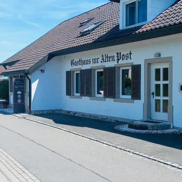 Gasthaus zur Alten Post, hotel in Hemmenhofen