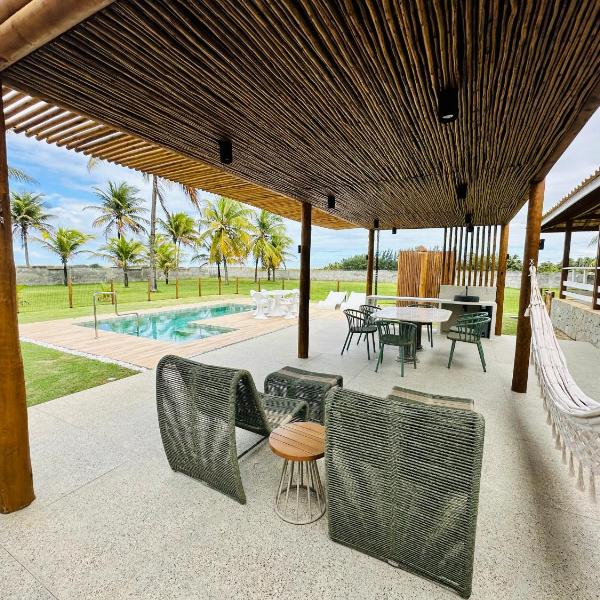 Casa com piscina em Estância paraíso à beira mar - Foto 3