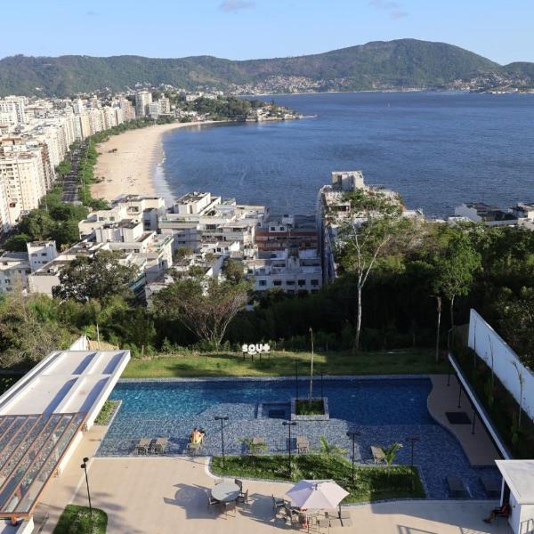 Estúdio completo com linda vista para o Cristo