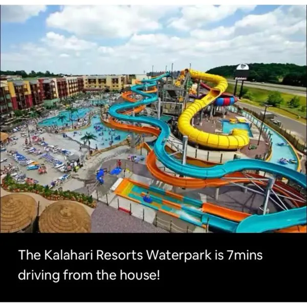 Cabin near kalahari,camelback Ski، فندق في Long Pond