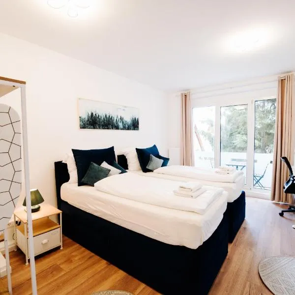 DemakoriHome - Naturnaher Rückzugsort - Boxspring & Smart TV & Wlan, hotel en Jena
