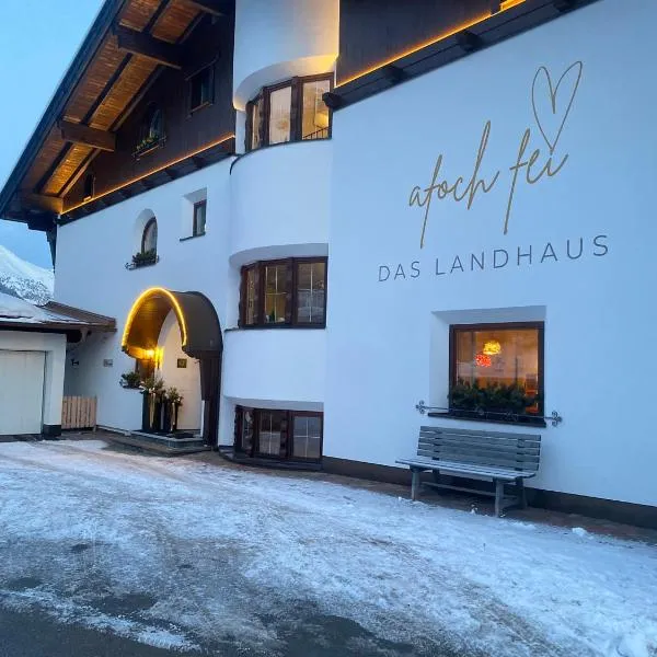 Quality Hosts Arlberg - AFOCH FEI - das Landhaus, hotel i St Anton am Arlberg
