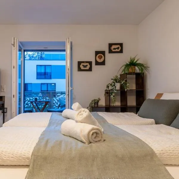Jasminkas Host 2, Ruhig, City und Naturnah, Gratis Parkplatz und Balkon, hotel v destinaci St. Gallen