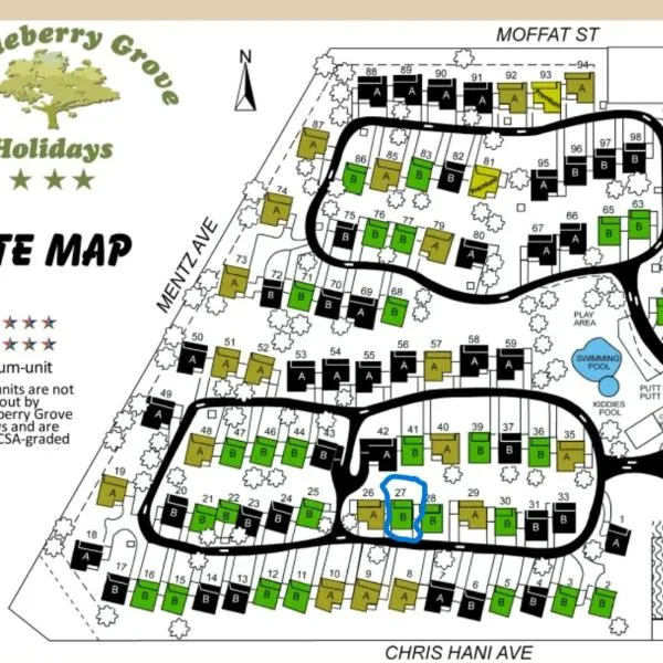 27 Pendleberry Grove, Chris Hani Drive, Bela-Bela, hotel en Bela-Bela