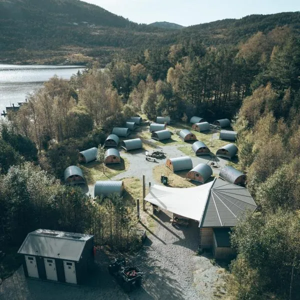 Hikers Camp, Part of Preikestolen BaseCamp, hotel v destinaci Jorpeland