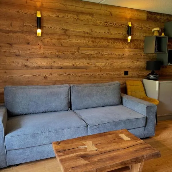 Superbe studio de montagne, au pied des pistes de ski, classé 3 étoiles – hotel w mieście La Morte