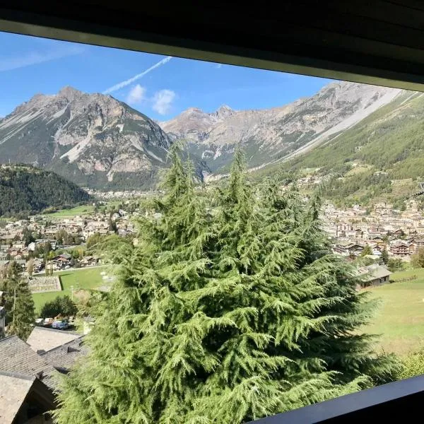 Bilocale con vista su Bormio, hotel v destinaci Valdisotto