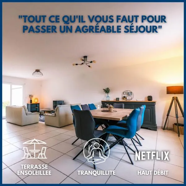 L'Ecrin d'Opale, la nature à proximité des sites incontournables, hotel in Audembert