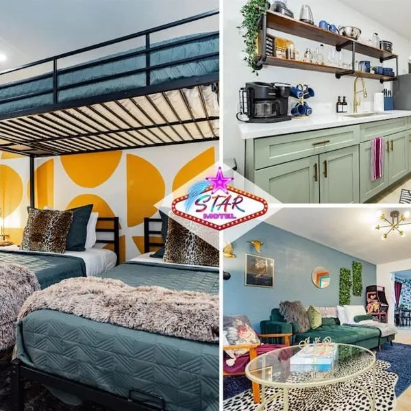 Star Motel Unit 1- Arts District Haven Modern Las Vegas Vacation Home, hotel em Las Vegas