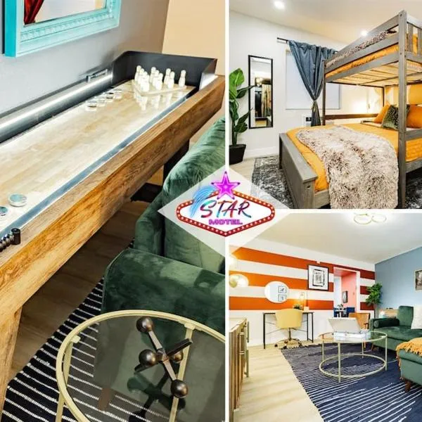 Star Motel Unit 4- Premier Downtown Hotel Luxury 1br Private Oasis, hotel en Las Vegas