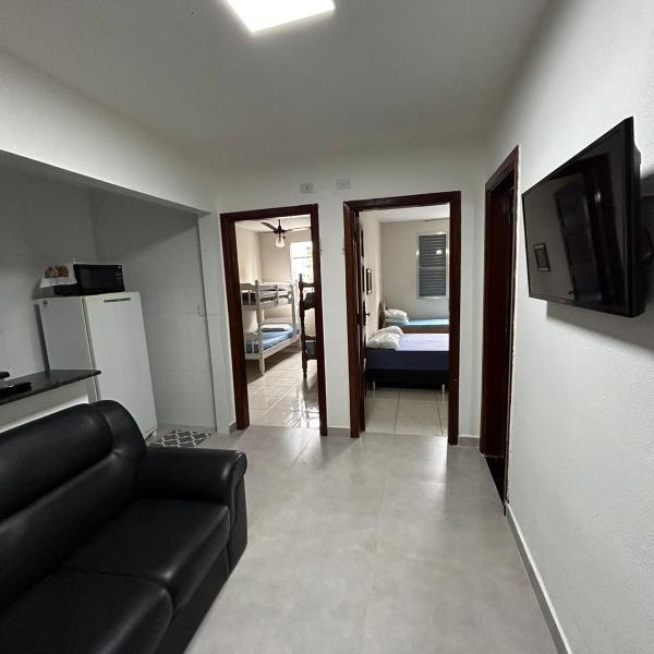 Apartamento 108 Condominio Serena a 150 metros da praia - 1 andar -Guilhermina - Praia Grande - Foto 5