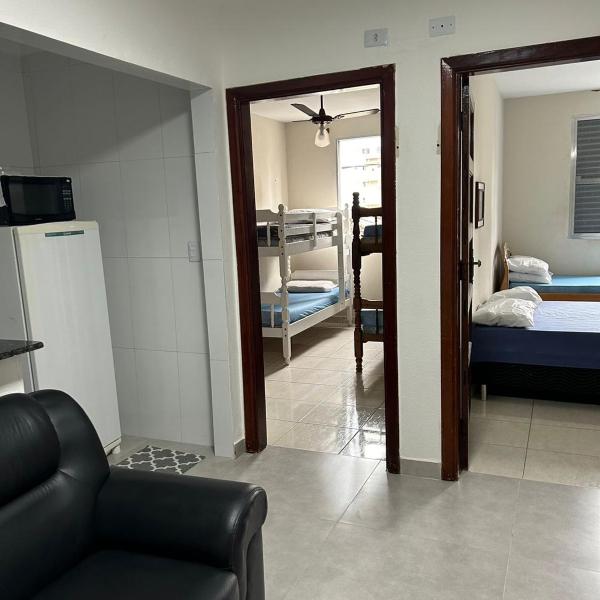 Apartamento 108 Condominio Serena a 150 metros da praia - 1 andar -Guilhermina - Praia Grande - Foto 2